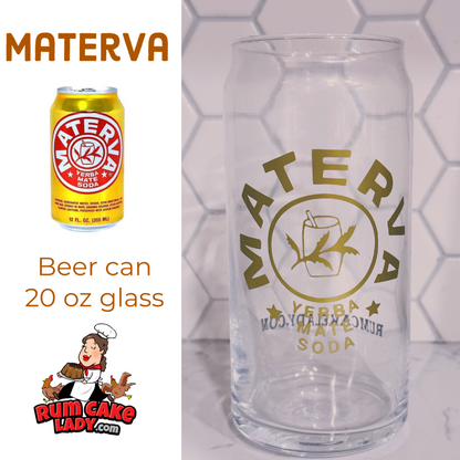 Materva, Jupiña, Cuban flag Drinking Glasses