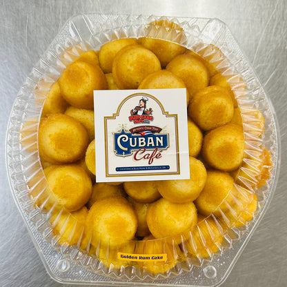 Party tray of 75 Rum Cake Bites for pickup only